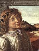 BOTTICELLI, Sandro Madonna and Child with an Angel (detail)  fghfgh oil painting on canvas